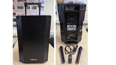 hochmoderner aktiver Akkulautsprecher / Monitor Top klein - völlig kabelloser Betrieb möglich