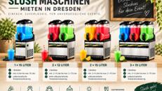 15–45 Liter Slush Maschine mieten Verleih Vermietung in Dresden
