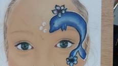 Kinderschminken, Glitzertattoos, Airbrushtattoos, Ballonmodellage (klein), Glitzerbar