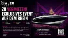 Exklusives Event auf dem Rhein
