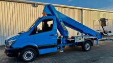 Arbeitsbühne Hubsteiger Hebebühne Mieten Leihen 3,5t 22m