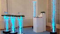 XXL LED-Wassersäule, 20er Paket , 30cmX2m Sprudelsäule, Wassersäulen, Blubbersäulen