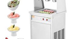 Eismaschine zum Frittieren Eisbereiter von Eisrollen quadratische 14 x 14 Zoll große Pfanne