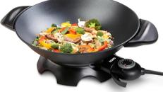 Wok 5 Liter Elektro-WOK Wokpfanne Küchengerät Tischgerät