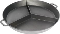 Omelettpfanne 3 teilig Pfanne Aluguss 80 cm 40 L Paella-Pfanne Grillpfanne Partypfanne Riesenpfanne