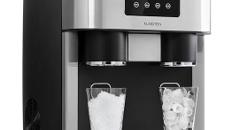 Eiswürfel-Maschine Mini-Eiswürfelmaschine 1,8 L Eiswürfelbereiter Crushed Ice und Bullet Ice