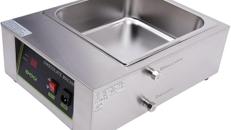 Schokoladenschmelztopf 1000 Watt 0-95 °C einstellbar kommerzieller 8kg Schokoladenbrunnen Wasserbad