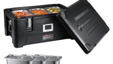 Isolierbox isolierte Thermobox Speisebehälterträger Isobox Speisewärmer 30 L Gastronomie