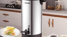 Heißgetränkespender Kaffee-Heißwasserspender Warmhaltebehälter Safteimer Glühweinkessel Glühweinkoch
