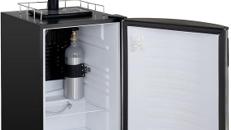 Bierzapfanlage 30 L Fässer mit Kühlung für Fassbier Mobil mit CO2-Regler Kühlbereich 0-10 °C