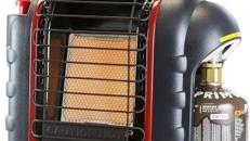 Gasheizer Gasheizung Zeltheizung Campingzeltheizung inkl. Adapter für Gaskartuschen 2,4 kW
