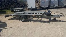 Vermietung Autotransporter 1 Achse 1,8t. Seilwinde mieten leihen