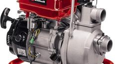 Benzin-Wasserpumpe 1,6 kW max. 14000 l/h Förderleistung max. 28 m Förderhöhe Wassereinfüllstutzen