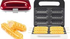 Waffeleisen Stabform Mini Waffeleisen für 6 Waffeln in minutenschnelle