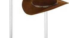 Hutständer Perückenständer Hut Ständer 2er Set Acryl Display Rack Halter für Perücke Hut 30 cm Höhe