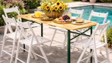 Tisch, Stuhl Set mieten in Berlin