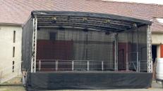 Mobile Bühne OpenAir Stage 10x8m 10x6m 8x6m Trailerbühne (48m², 60m² & 80m²) Anhängerbühne Festival