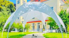 Zelt mieten, Kuppel Zelt Verleih, Hochzeitsdeko mieten in Berlin
