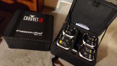 Professionelles 4er LED-Akkulicht-Set für Hochzeit, Geburtstag und Party, Floorspots