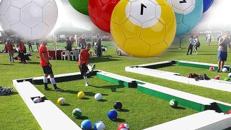 Snook-Fußball Billard-Snooker-Fußball Snooker-Ball riesiger Snooker-Fußball Straßenspiel Sport