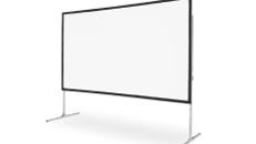 Mobile Rahmenleinwand 300 × 170 cm (16:9) – AV Stumpfl Vario 32