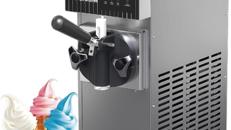 Eismaschine 750 W Softeismaschine selbstkühlend Leistung: 4,5-8 kg/h kontinuierliche Ausgabe