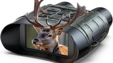 Nachtsichtkamera Nachtsichtgerät 112 MP 4K Jagd 400 m 12X Digitalzoom & 5000 mAh wiederaufladbar