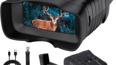 Nachtsichtbrille Nachtsichtgerät 1000 m 4K Vollfarb-Nachtsichtfernglas Nachtsichtkamera 16X Digital