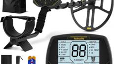 Goldsucher 14 Zoll Metalldetektor Goldsuchgerät Metallsuchgerät Suchgerät Bodenmetallsucher wasserd