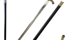 Ritterschwert Ritter-Schwert 108 cm mittelalterlich mit rotem Kreuz Edelstahl mit Scheide Cosplay