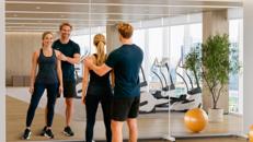 Tanzspiegel Fitnessspiegel Therapiespiegel Partyspiegel Konzertspiegel Ganzkörperspiegel 200x120 cm