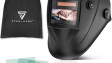 Schweißhelm Schweißmaske Automatik-Schweißhelm Schweißschild 3 in 1 True-Colour auto Abdunkelung