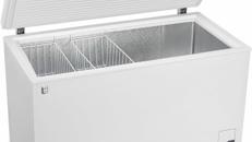 Professionelle Gefriertruhe 500 L Tiefkühltruhe + Kühltruhe 125 W 2 Ablagekörbe Türschloss