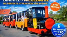 Bimmelbahn - Wege- und Messebahn inkl. $ 70 der Straßenverkehrs-Zulassung-Ordnung