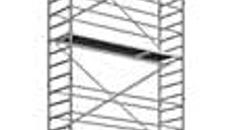 Alugerüst 12m Universal-Fahrgerüst Malergerüst Handwerkergerüst Standard-Ausführung Rollgerüst