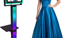 Tragbare Spiegel-Fotokabine mit 39,6 cm (15,6 Zoll) Touchscreen Selfie-Photobooth-Maschine DSLR