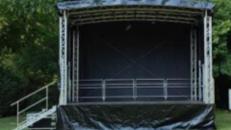 mobile Bühne, Trailerbühne 6m x 4m