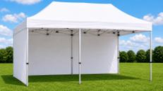 Profi Faltpavillon 3x6m weiß