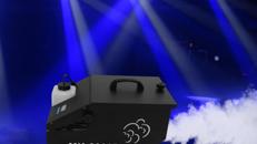 Bodennebelmaschine 1200 W Trockeneis Funktion und DMX Fernbedienung professionelle Nebelmaschine