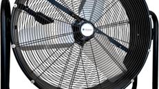 Trommelventilator Windmaschine Bauventilator Hallenventilator Baugebläse Baulüfter 19.200 m³/h Ø 100
