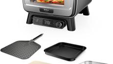 Pizzaofen Heißluftfritteuse 4 Funktionen Pizza Outdoor Pizza Ofen backen gehen lassen 230 V