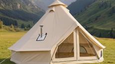 Oxford Glockenzelt Campingzelt Jurtenzelt Indianerzelt Familienzelt 3 x 2,2 m Jurte 4 Jahreszeiten