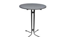 6er Set Stehtische D-80cm – Stehtisch, Bistrotisch, Hochtisch, Partytisch, Miettisch, Eventtisch