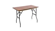 Banketttisch rechteckig 1,2 m – Miettisch, Eventtisch, Veranstaltungstisch, Partytisch, Tische
