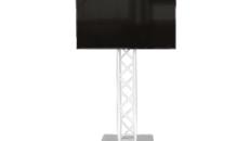 Displayset 49 Zoll LED Full HD mit Traversenstempel – Bildtechnik, Präsentationstechnik