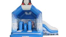 Hüpfburg Pinguin – Springburg, Luftburg, Kinderhüpfburg, Eventmodul