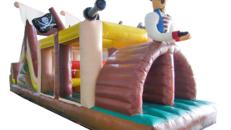 Hindernisparcour Pirat – Springburg, Luftburg, Kinderhüpfburg, Eventmodul