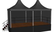 Bühne 3 x 6 m – Bühne