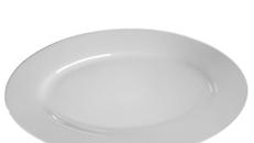Teller oval Bianco 35 cm
