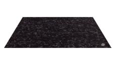 Teppichfliesen 2x1m schwarz